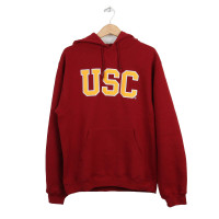 USC Trojan Basics Heritage Tackle Twill Fleece Hoodie